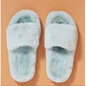 Casa Clara  LENORA FAUX FUR SLIPPERS size 37